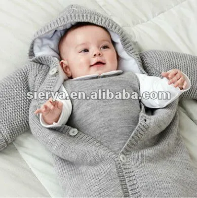 baby knitted sleeping bags