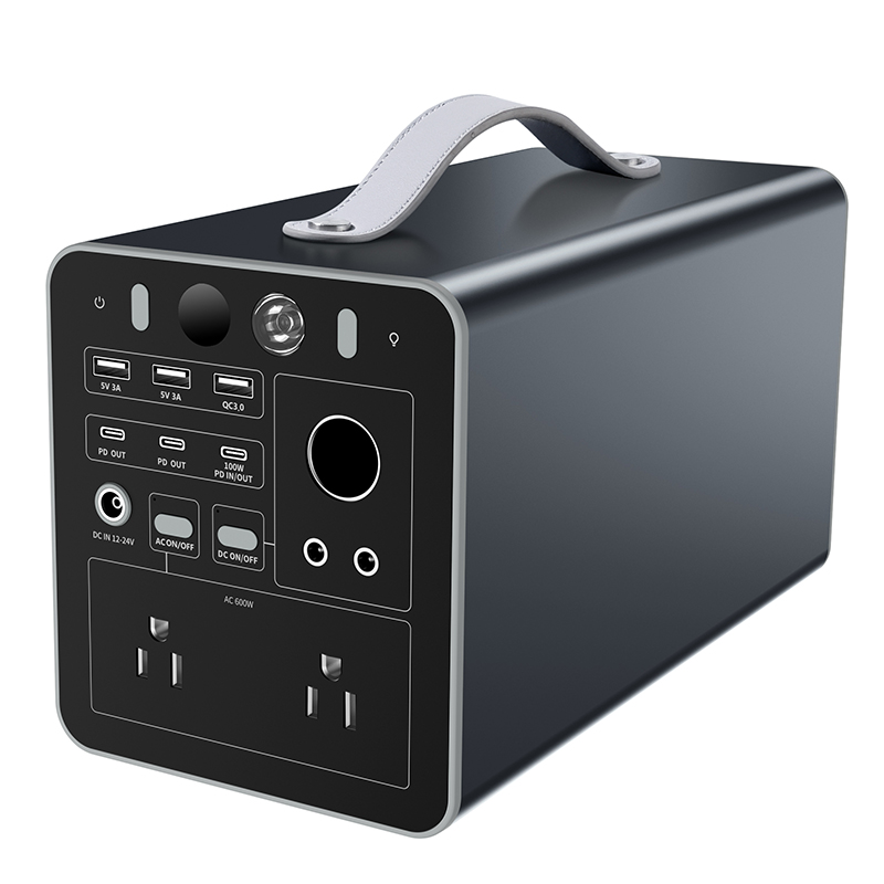 600W Portable Generator with AC Outlet