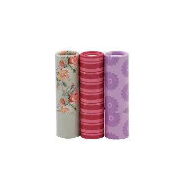 Portable Lip Balm Tubes 3.5g Paper Lipstick Tube