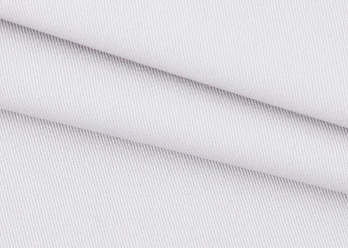 Ployester/Cotton Twill White Fabric