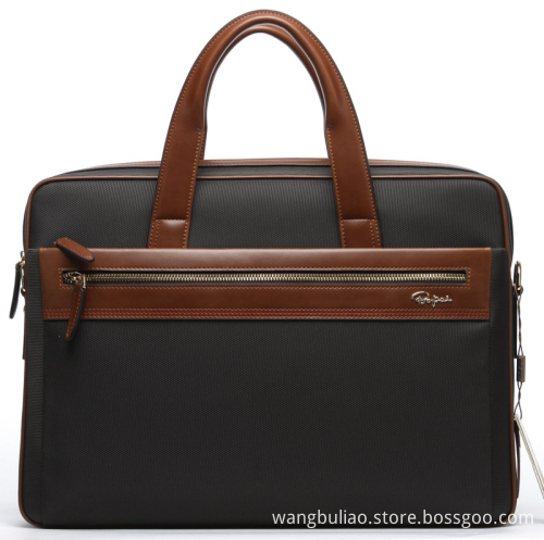 High Quality Fashion Man Genuine Leather Briefcases