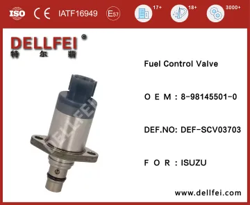 COMMON RAIL SUCTION CONTROL VALVE (SCV)8-98145501-0 ISUZU