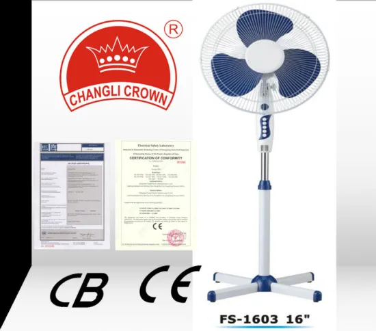 fan in standing fan