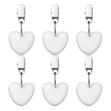 6-Piece Stone Tablecloth with Pendant and Weight Hangers featuring Metal Clip for Outdoor Picnics