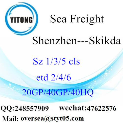 Shenzhen Port Sea Freight Versand nach Skikda