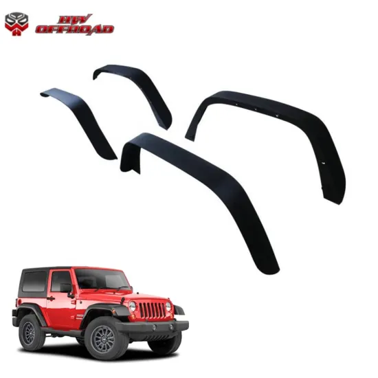 Offroad Car Fender Flares for Wrangler Gladiator JT Wheel Arches 2020-2021 Accessories