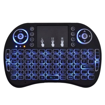 Hot Sale Customize Mini Gamepad I8 Pro 2.4GHz Wireless Keyboard With Backlight
