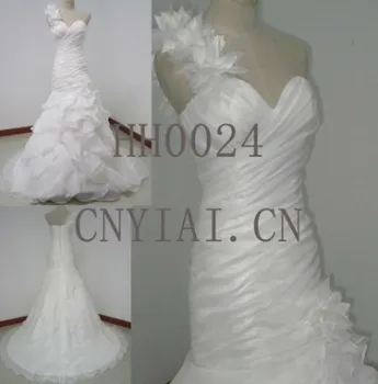 high quality and fair price real sample wedding dress2