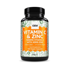 Las tabletas OEM ODM Vegan Vitamina C aumentan la inmunidad