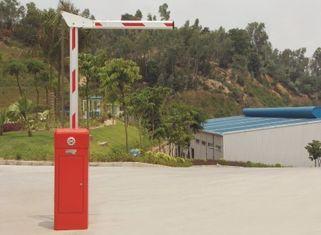 Powder Coating Steel Automatic Boom Gates , Remote Control
