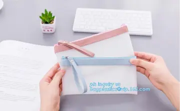 pencil bag school bag, TPU plastic pencil case with handle, creative kids pencil case for school children stationery sets