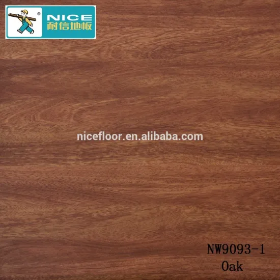 Oak LAMINATE WOOD FLOORING HDF core engineered wood floos