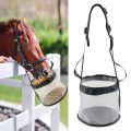 Sac d'alimentation à cheval PVC Sac en filet