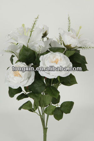 2014 new style silk flower rose flower hair pin