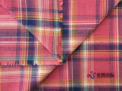 Bamboo Cotton Yarn Dyed Plaid Fabric