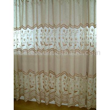 Embroidered Curtain