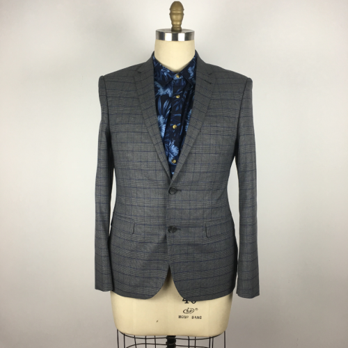 Lelaki Slim Fit Grey Suit