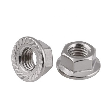 DIN6923 Stainless Serrated Flange Lock Nut