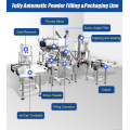 Máquina automática de llenado de botellas de leche en polvo de leche en polvo