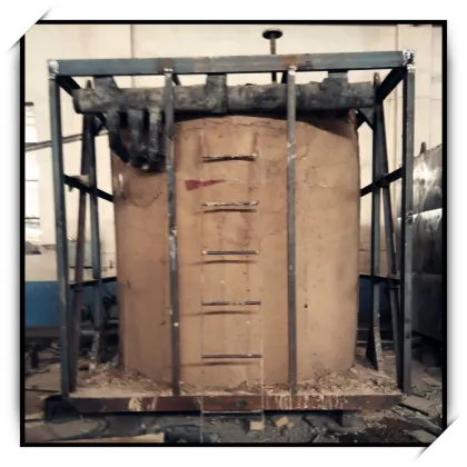 Thermic oil heat transfer boiler