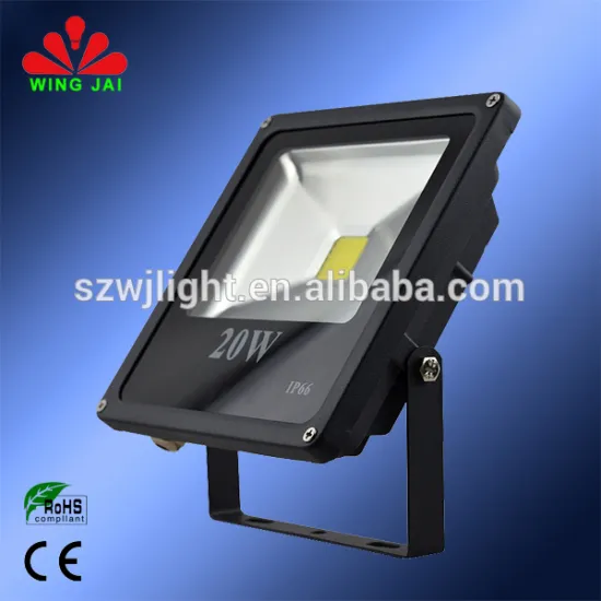 CE rohs approved 100V-240V&12V/24V 120degree beam angle outdoor slim new 20w led flood light