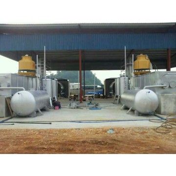 Daily rubbish plastic pyrolysis machine