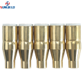XL401-48-50 অগ্রভাগ 1/2''(12.7mm) 1/8''স্টিক-আউট বটলনেক, ব্রাস