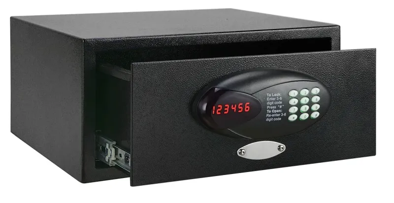 Digital Room Safe with Anti-Theft Fireproof Steel Drawer