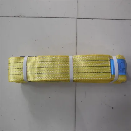 flat endless webbing slings webbing belt /heavy duty webbing/double layer webbing sling