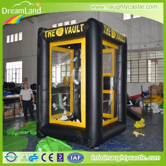 Digicel Inflatable Cash Vault,inflatable money booth,cash grab box/inflatable cash machine