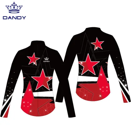 Custom cheer athletics warm up jacket