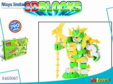 6465067 3D PUZZLE WARRIOR GOD 790PCS