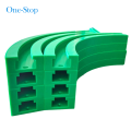 Plastic UPE guide rails customized Uhmwpe guide rail