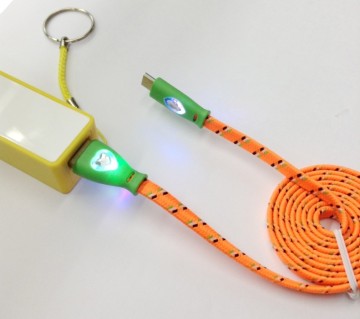 11 Color Bulk USB Cable for Power Bank Cellphone
