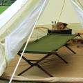 Складное лагерное кровать оборудование для спальной кровати лагеря лагеря