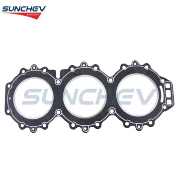 SUNCHEV Cylinder Head Gasket 61A-11181-A0 For Yamaha Outboard V6 225-250hp