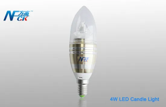 Long Life 4w 120v E14 4000k Led Candle Light For Decoration , 200°led