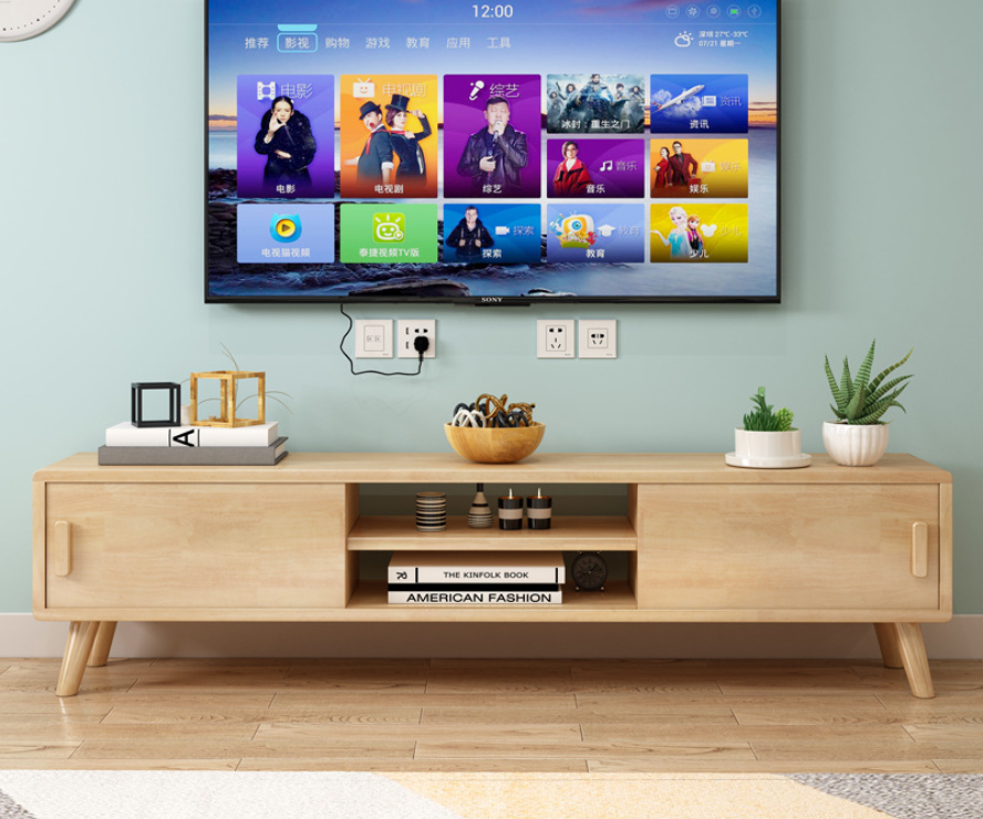 Modern TV Cabinet CoffeeTable Combination Sets