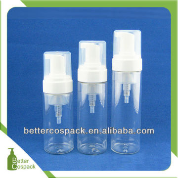120ml 150ml 200ml PET bottle plastic foam pump bottle