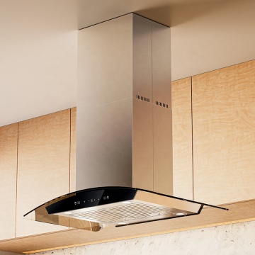 Smart Range Hoods with Touch Controls - Stainless Steel Ducted Wall Mount Kitchen Extractor Hood