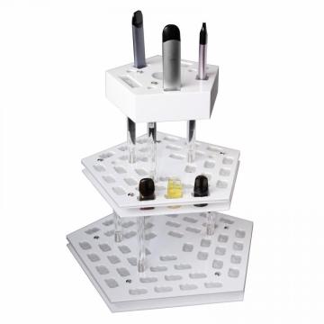 3 Layer Vape White Acrylic Display Stand