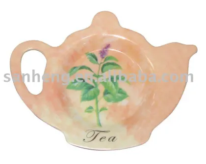 Tea pot shape melamine tea set