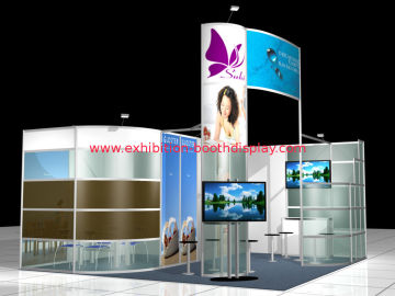 5x6 Aluminum Truss Trade Show Displays , Portable Exhibition Booth Design