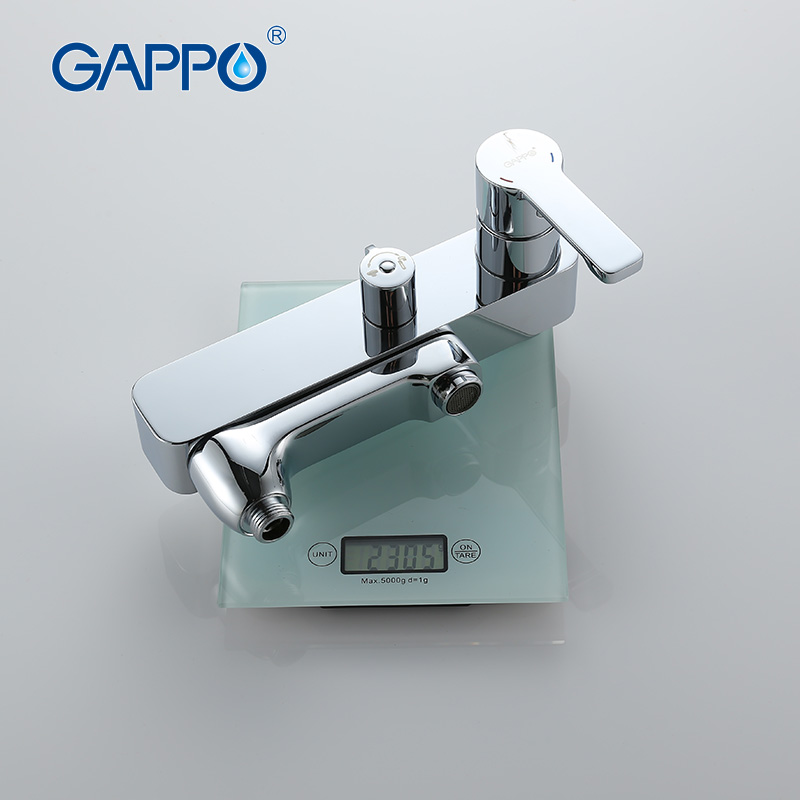 Gappo 1SET Bathroom set faucets set Bath Shower Faucet set with slide bar rainfall shower head bathtub shower faucets G2402