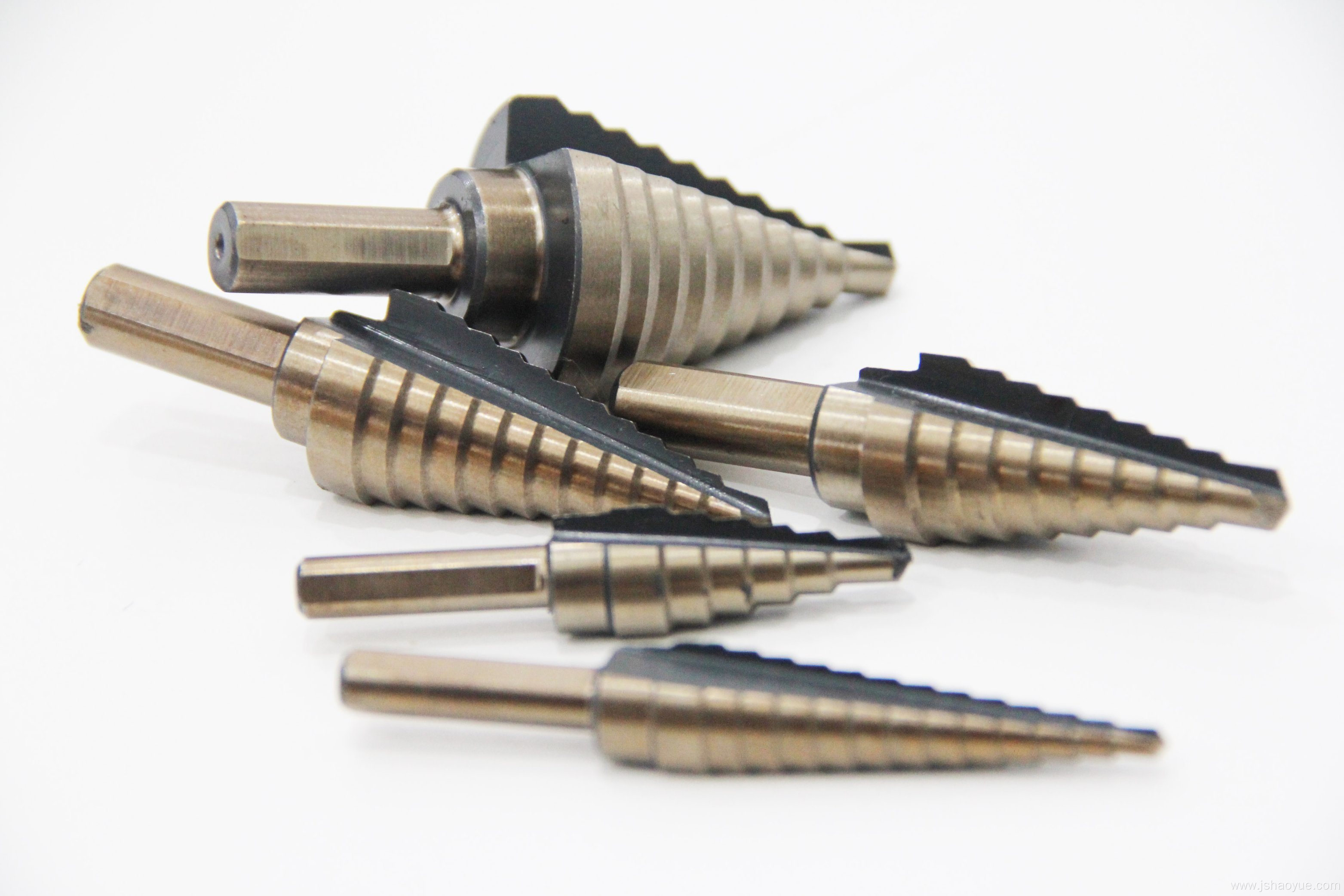 Step Drill Bits Kit in Aluminum Case