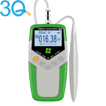 3Q Handheld Digital Gauss Meter - Magnetometer & Magnetic Field Strength Indicator