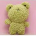 Green cute curly frog stuffed toy children's toy