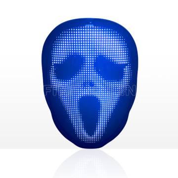Rechargeable Full Face LED Display Mask - General Size, App Controlled, In Stock