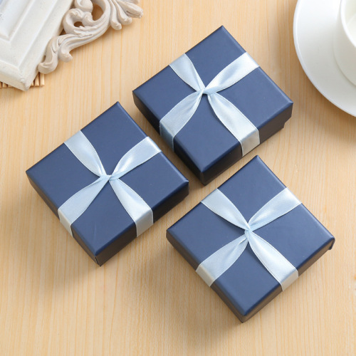 Wholesale Jewelry Packaging Paper Gift Box with Lid