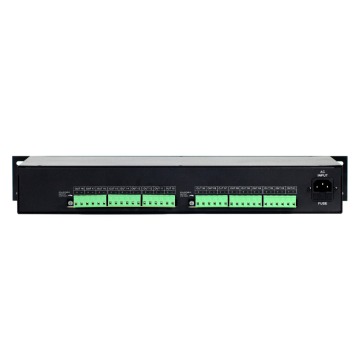 AC to DC rack mount 12v power supply 20amps 18outputs CE ROHS FCC